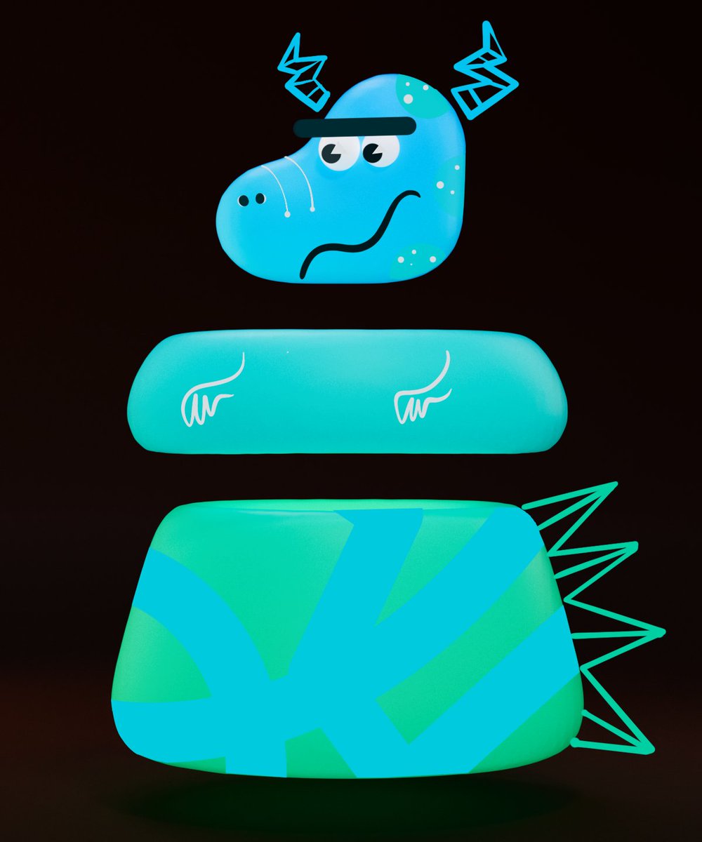 CandyVaseClub's tweet photo. Lets start the week off with a new #sneakpeak 
Meet....🦖

🍬🏺GIVEAWAY🍭🏺
- 1 #Whitelist
- 4 OG/EARLY roles

✅Follow - 
@CandyVaseClub

♻️Retweet &amp; ♥️ Like
👨‍👧‍👦Tag 2 Frens!

#NFT #NFTGiveaway #NFTartists https://t.co/Bhv0fh6rjd