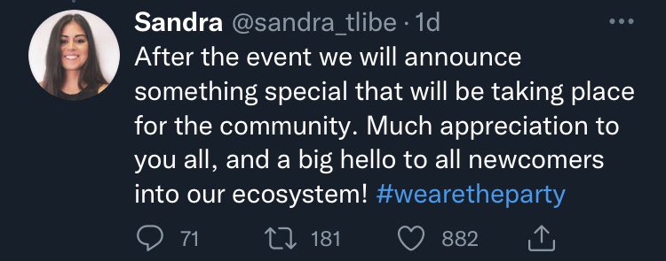 Voiceoftruth888's tweet photo. @themetapolis When announcement? https://t.co/yXnt3V2kVl