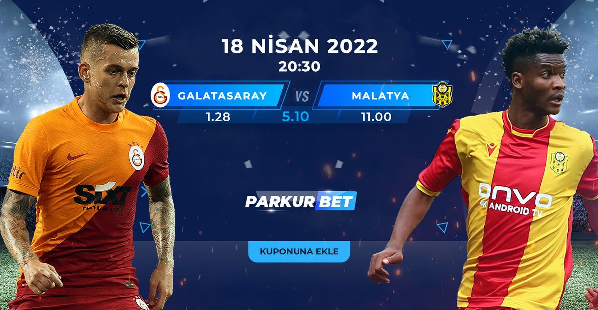 ⚽️Galatasaray 🆚 Malatya 

Süper Lig' de günün mücadelesi nasıl sonuçlanır? Hemen kuponuna ekle!

%30'a KADAR BAREMLİ KAYIP BONUSU FIRSATI #Parkurbet'te! ( özel üyeler için artırılabilir. )

Giriş🔜parkurbet232.com