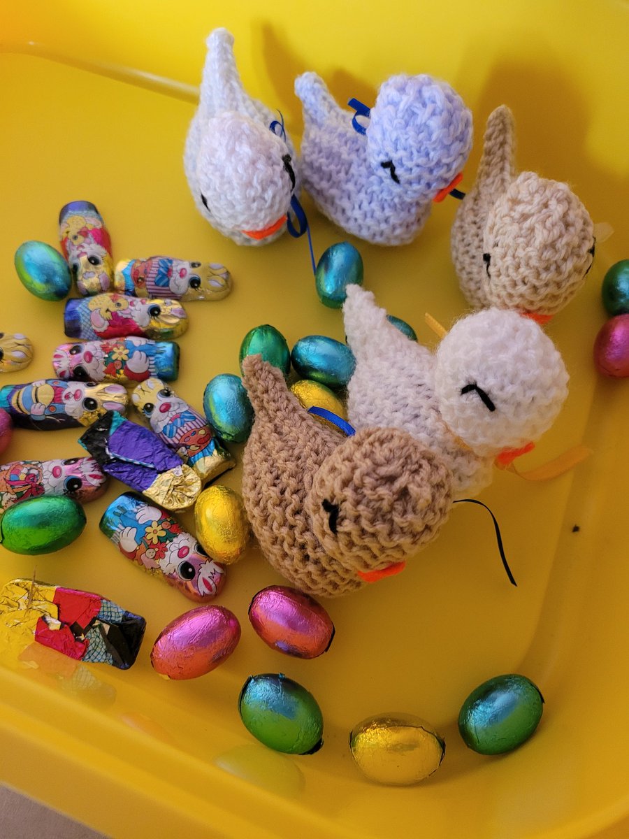weeredupcycles's tweet photo. We hope you've all had a lovely Easter. We hide some of these wee charity chick's that raised money for  @supportCHAS  @ConnectedComEL @VolunteerEL @ELCouncil #community #Easter2022 https://t.co/tbucWaFk3d