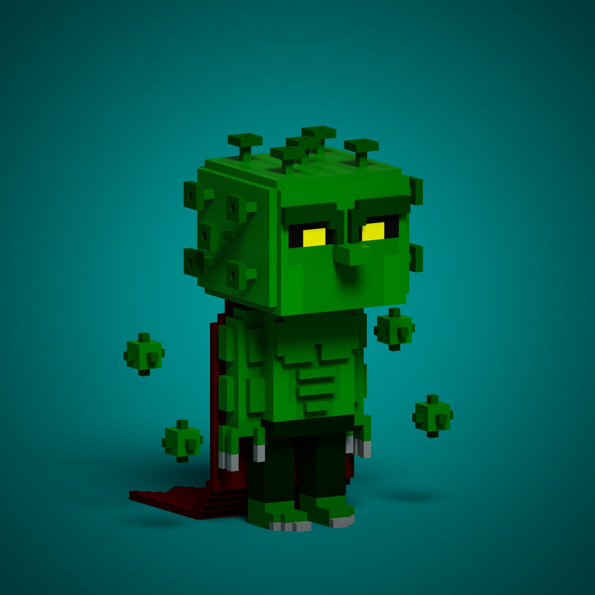 Minting our 80th and final character of Phase 1 - Origin tomorrow, also last villain of the series!

Then &amp; before we proceed with Phase 2 of heroes, we're coming up with a bulk collection of NPCs (we refer them as Non-Powered Citizens) inspired by everyday Malaysians 👀 #WIP