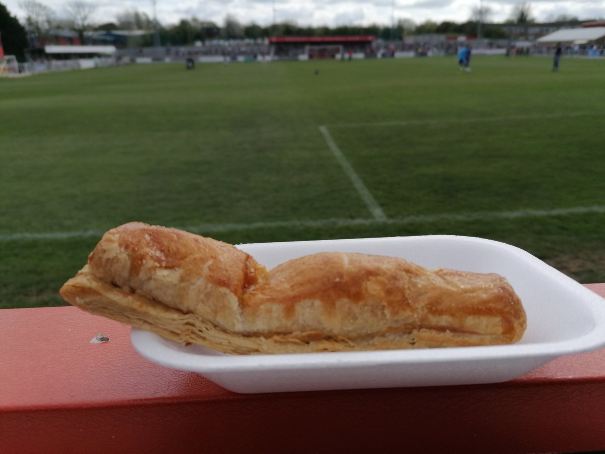 Sausage Roll at @BrackleyTownFC £2. Valid @FootyScran?