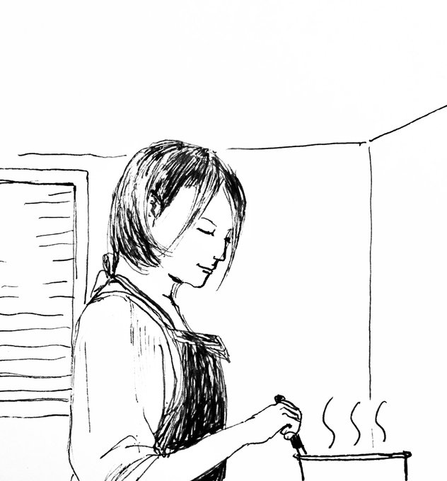 過去の模写 AVより 