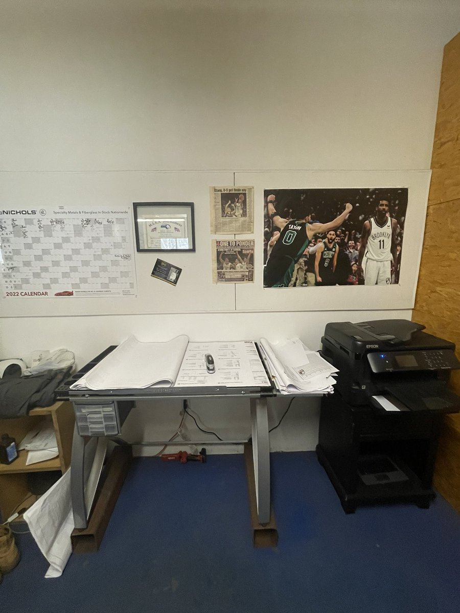 Cmulvey24's tweet photo. New office art 😈 https://t.co/0TcPKWNzkH