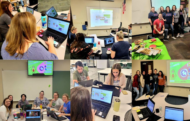Brit_Horn_IT's tweet photo. Don't Miss the Latest Making IT Click Blog Post on "How NISD Students Are Using Mote in @NorthwestISD 💜🔊👉https://t.co/DqkXcglY45 @justmoteHQ 

It's a GREAT read highlighting literacy and student voice across several campuses @RoanokeRangers @SenderaRanchEle @Hughes_Hawks https://t.co/Ee0F8UZa2p