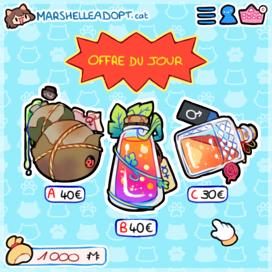 MarshelleThePie's tweet image. ✨#EGGADOPT ✨🔮🌿

Et ça y est ! Enfin de retour, avec un nouveau petit format de présentation ~ Ce sont 3 fabricants de potions eheh, avec chacun un style très différent. C&apos;est dur de m&apos;en séparer...

Merci de bien lire les TOS.
Premier arrivé, premier servi ! Good Luck 🙏🥹