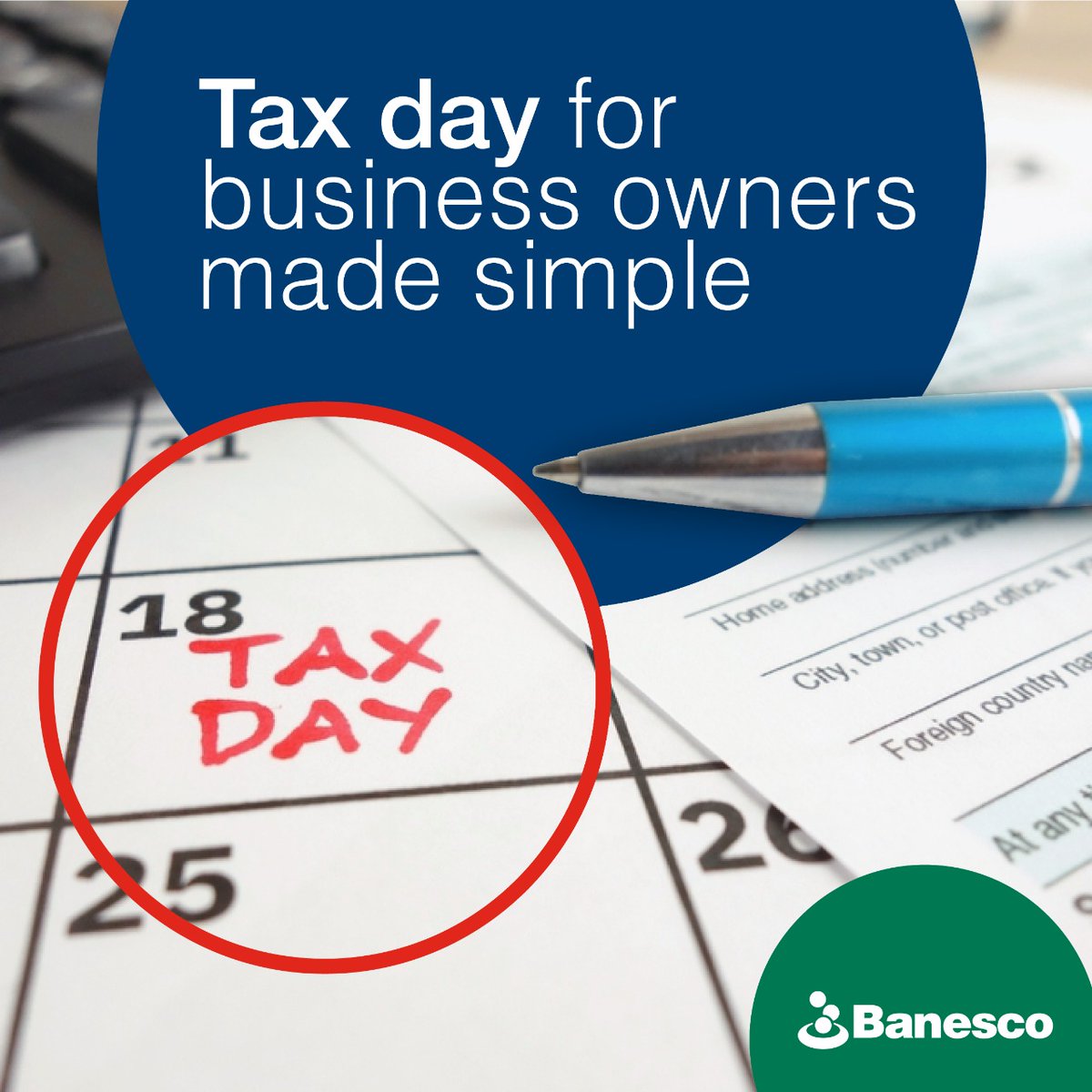 Banesco USA customers can use BanescOnline for advanced reporting on your personal and business accounts, all digitally.

Download the BanescoMobile app today. bit.ly/BanescOnline

#incometax #businesstax #TaxDay #BanescoUSA