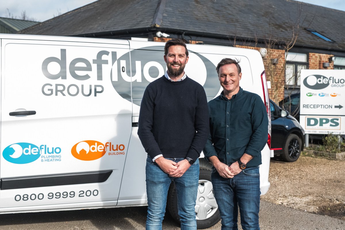 defluogroup's tweet photo. Smiles all round from our Operations Director Scott and Managing Director Joe 😊

This duo have been working alongside each other for almost 14 years (and they’re still not sick of each other!)

They always inspire and boost the morale of the team 🙌

#Plumbing #Heating #Drainage https://t.co/re2P1qesoh