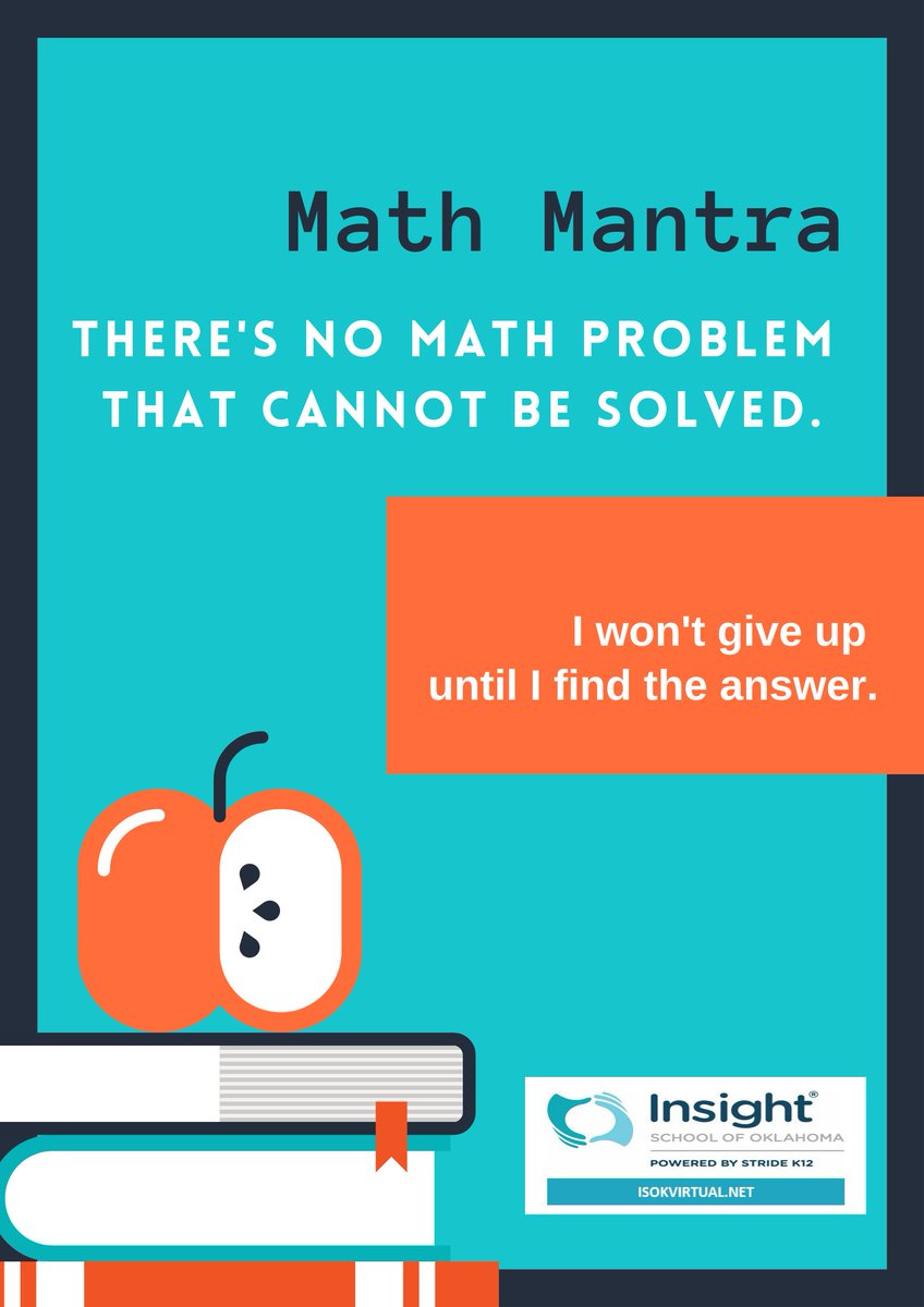 InsightOklahoma's tweet photo. #MathMotivationMonday https://t.co/43pVgo2r8C