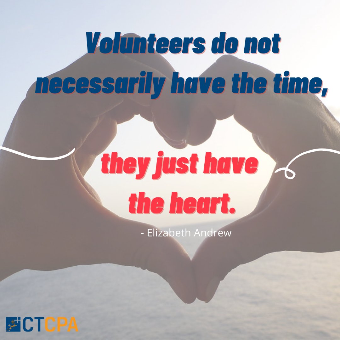 It's #NationalVolunteerWeek, and we're nothing without our #volunteers. To all of you who take all our questions, who chair our committees, who send letters to legislators, who show up for us time and time again in spite of how busy you are... thank you. ❤️