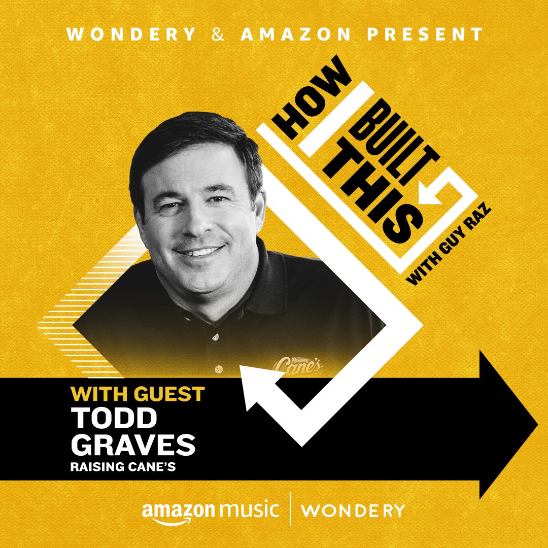 How I Built This (@howibuiltthis) on Twitter photo In order to fund his dream of creating <a href="/raisingcanes/">Raising Cane's</a>, <a href="/ToddGraves/">Todd Graves</a> worked two treacherous jobs; first at an oil refinery and then on an Alaskan fishing boat. 
Listen to #howibuiltthis here: wondery.com/shows/how-i-bu… In order to fund his dream of creating <a href="/raisingcanes/">Raising Cane's</a>, <a href="/ToddGraves/">Todd Graves</a> worked two treacherous jobs; first at an oil refinery and then on an Alaskan fishing boat. 
Listen to #howibuiltthis here: wondery.com/shows/how-i-bu…