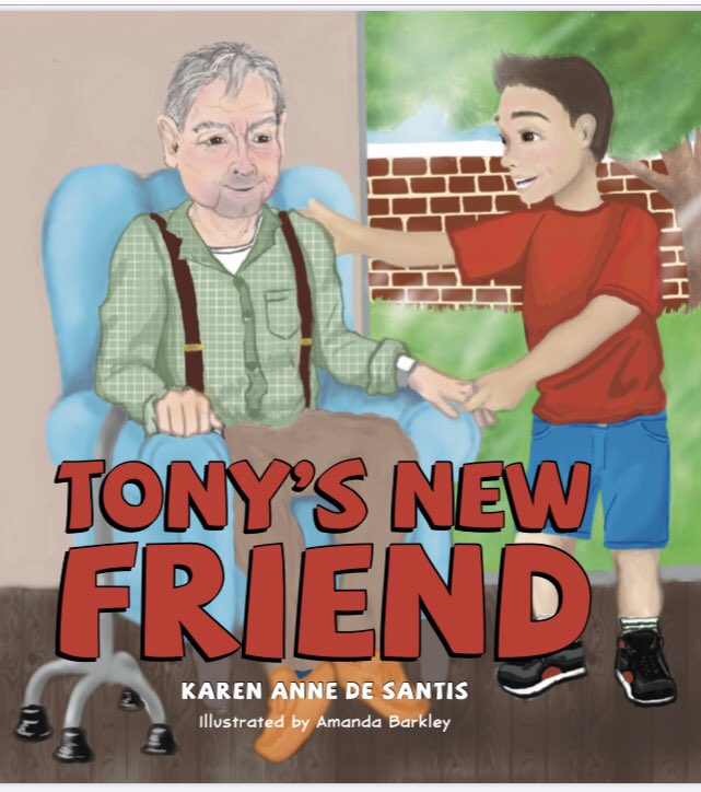 KADeSantis4's tweet photo. Come on out to the Transportation museum on April 23 -24th.  Over 80 vendors in the indoor/outdoor flea market. “Tony’s New Friend” available to purchase. #supportlocal #charactereducation #essexcounty #teacher https://t.co/HoBGbdRDwN