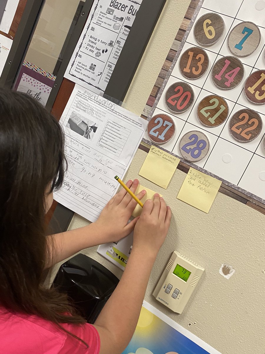ChelsBels_3's tweet photo. Problem Solving, Gallery Walks and Sticky Notes in the Learning Cafe today! #mathemeticians #problemsolvers @JCTElementary @nyoung0119 @LAERomer https://t.co/exuyFBpuDd