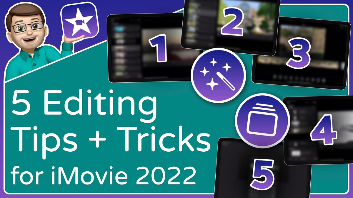 JacobWoolcock's tweet image. 😄I&apos;ve had so much fun playing with the new iMovie features and along the way I&apos;ve discovered a few handy tips that I thought might be worth sharing...

💡So, here are 5 iMovie Tips for Storyboards &amp;amp; Magic Movies

➡️youtu.be/aS1NOqENzME⬅️

#EveryoneCanCreate @AppleEDU