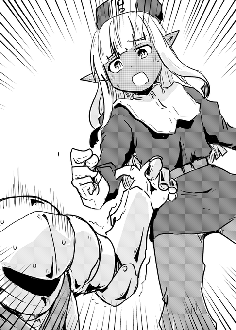 1話終わりのてへぺろ月とクマさんの聖女ぶり好き 