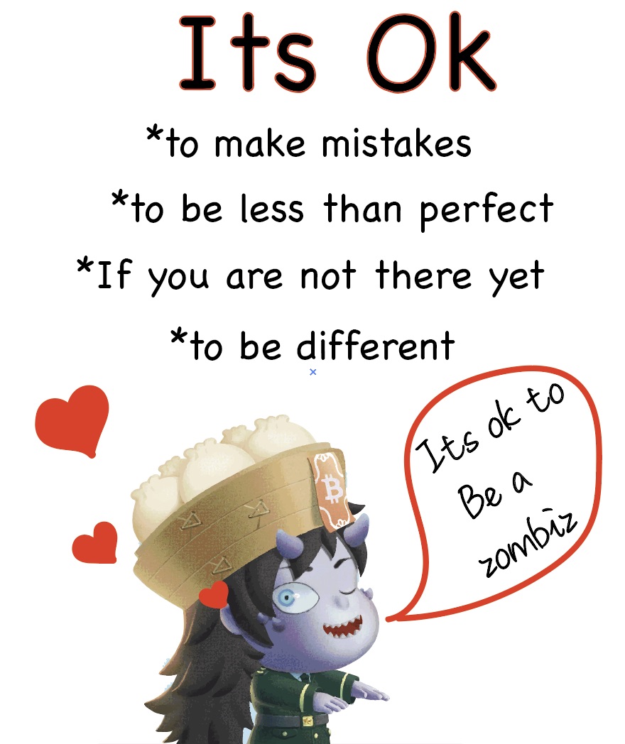 Accepte that we have made mistakes,then Learn from it!