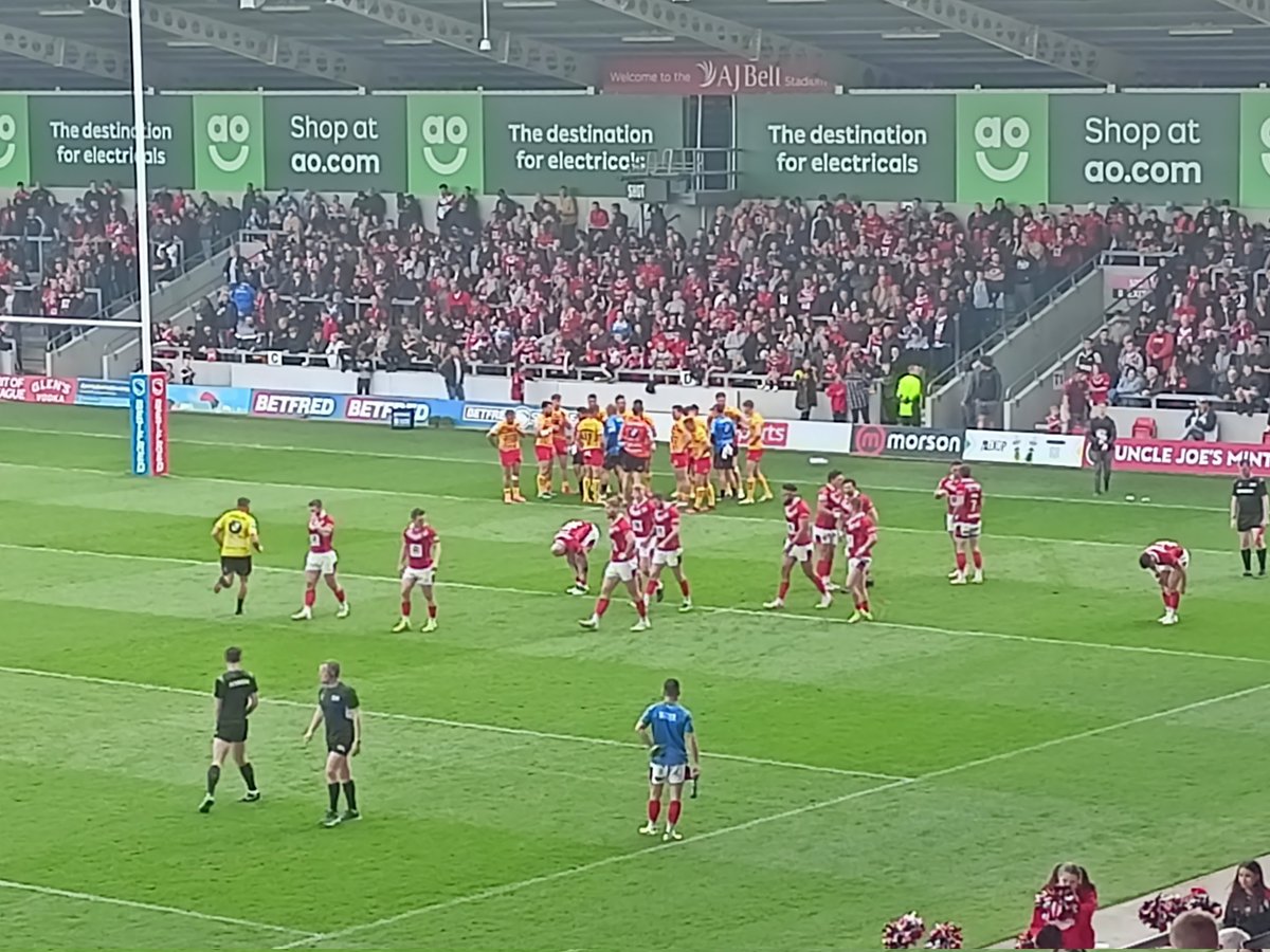 Easter rugby. Good start for Salford.