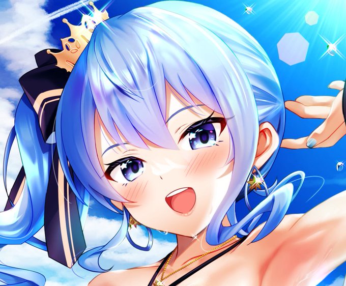 「すいちゃんは～～～～～?」
続きはツリーにて
#星街すいせい
#ほしまちぎゃらりー 
#ホロライブサマーに願いを 