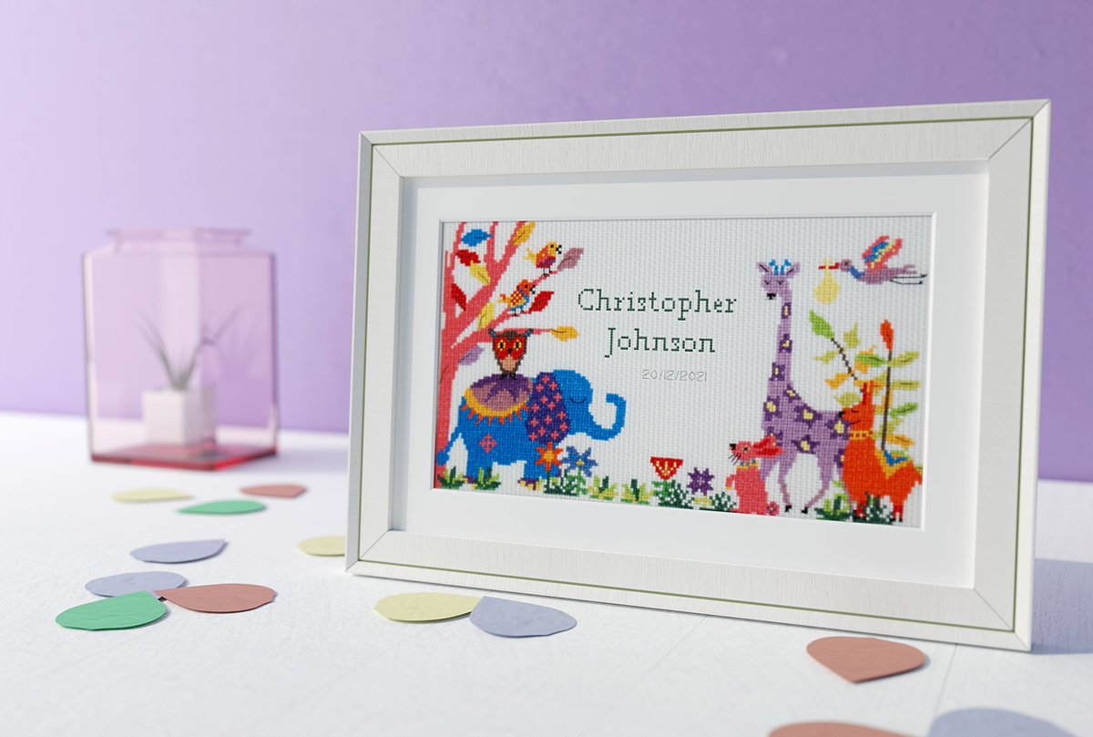 PurplePanzyXS's tweet photo. Just finished stitching my new baby announcement design. I tried to create a sense of fun with the characters and colours. Hope you like it! Available now as a kit and downloadable pattern from my shop...
#crossstitch #etsygifts https://t.co/JqpHfjBP39