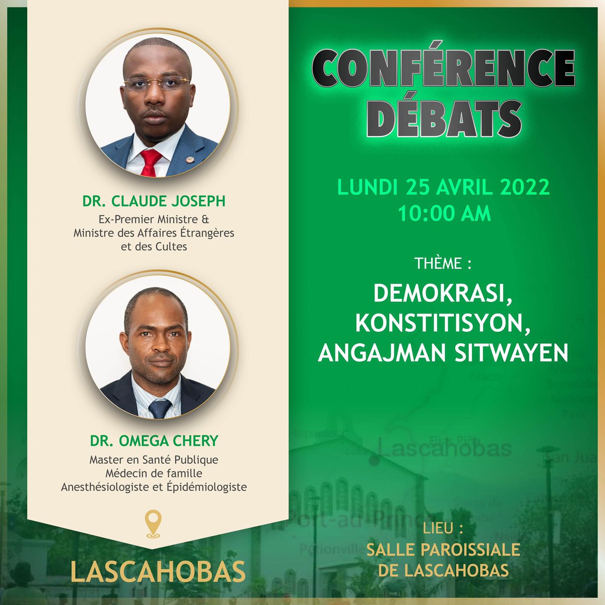 Claude Joseph, Ph.D. tweet media