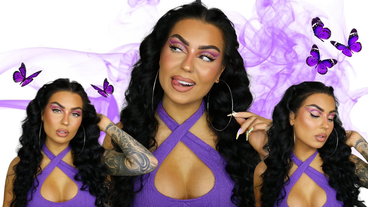 MAKEUP WEEK | Purple Madness! youtu.be/xCdxjNGUIl8 via <a href="/YouTube/">YouTube</a>