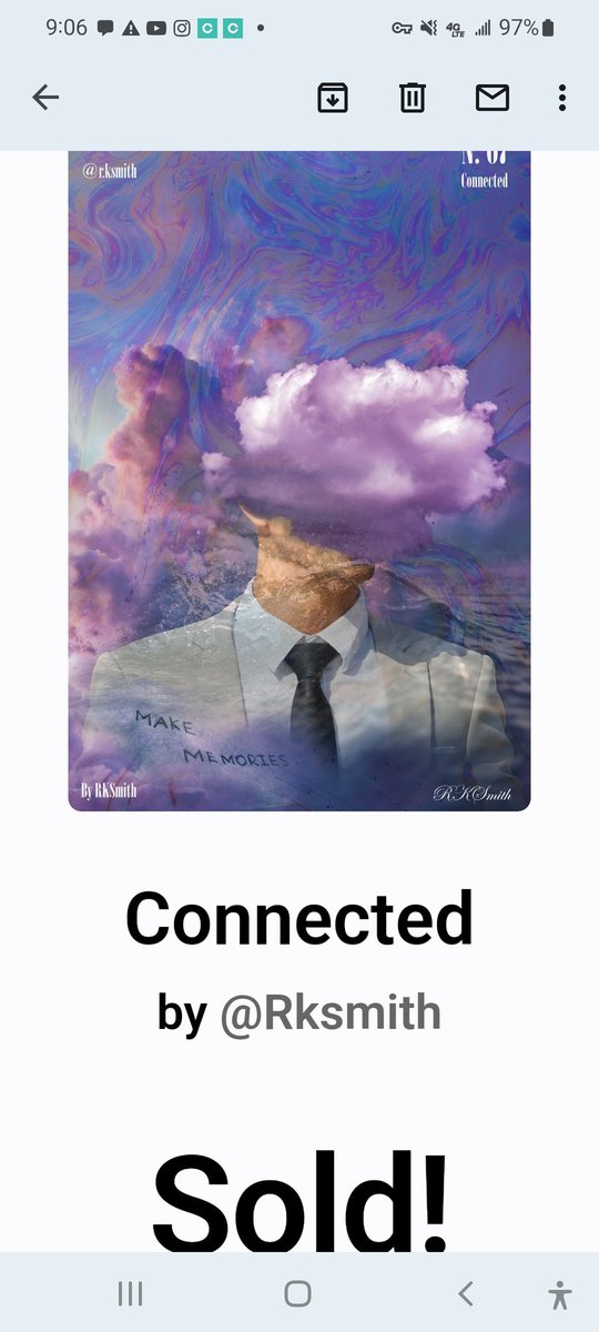 Thank you Joshcho for buying Connected 💜

#NFT #Sold