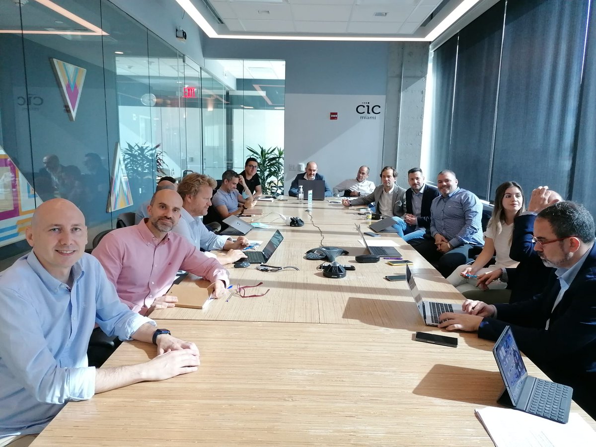 ArmadaAlvaro's tweet photo. Comenzamos en la incubadora Cambridge Innovation Centre de Miami @CIC_Miami con consejos sobre como emprender y conseguir financiación en USA
@infoRMurcia 
#MurciaStartupsenUSA
#MurciaenMiami https://t.co/nPMBhXFPCh