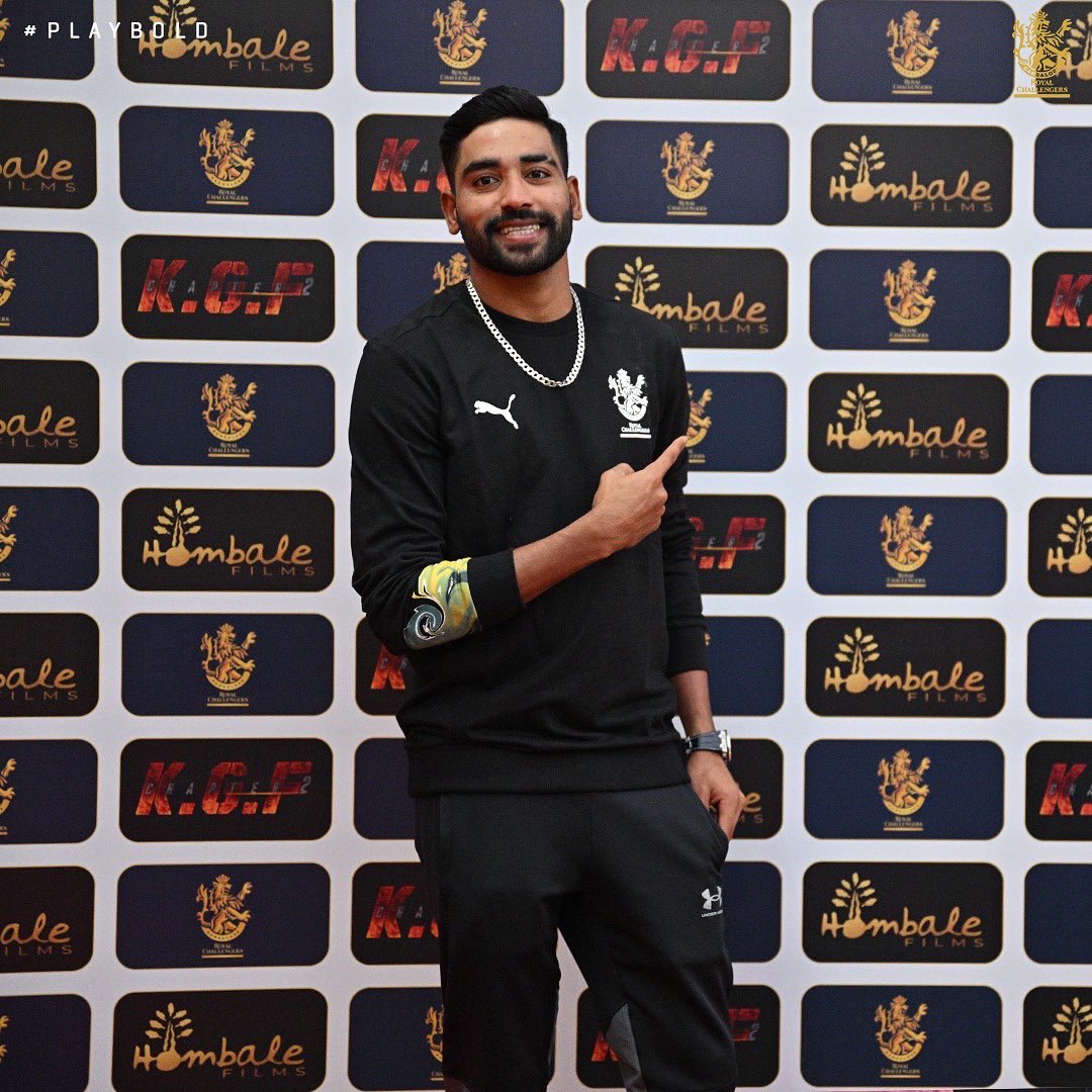 RCBTweets's tweet photo. Our stars had some much needed downtime, thanks to @hombalefilms, as we were enthralled with a special screening of the blockbuster #KGF2. 🤩

Safe to say all our stars loved the experience. 🙌🏻

#PlayBold #RCB  #ನಮ್ಮRCB  #RCBxHombale #KGFChapter2 https://t.co/X2znmSOndj
