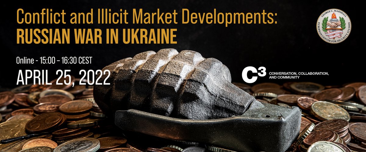 cuneytgurer's tweet photo. We are organizing an online event to take a closer look at the illicit market developments during the Russian War in Ukraine. For registration: https://t.co/kRTWDXsFGo

@GCMCAlumni @Marshall_Center @tovact @DrJayAlbanese Graeme Herd @andrewmichta #CTOC https://t.co/tFa8kD8jiO