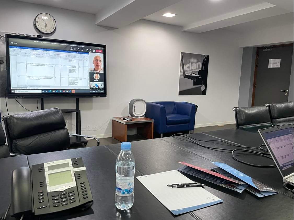 CRoLEV - Jean Monnet Centre of Excellence (@crolev_centre) on Twitter photo Excited about the kick-off meeting of CRoLEV today! The CRoLEV team, Prof. <a href="/sls_shaelou/">Stephanie Laulhe Shaelou</a>, Dr <a href="/amarcou10/">Andreas Marcou</a> and Dr <a href="/kate_kalaitzaki/">Katerina Tsingi Kalaitzaki</a> met with the project's internal expert Dr Pim Albers, specialising in the measurement of the #RuleOfLaw and the evaluation of #judicialreforms. Excited about the kick-off meeting of CRoLEV today! The CRoLEV team, Prof. <a href="/sls_shaelou/">Stephanie Laulhe Shaelou</a>, Dr <a href="/amarcou10/">Andreas Marcou</a> and Dr <a href="/kate_kalaitzaki/">Katerina Tsingi Kalaitzaki</a> met with the project's internal expert Dr Pim Albers, specialising in the measurement of the #RuleOfLaw and the evaluation of #judicialreforms.