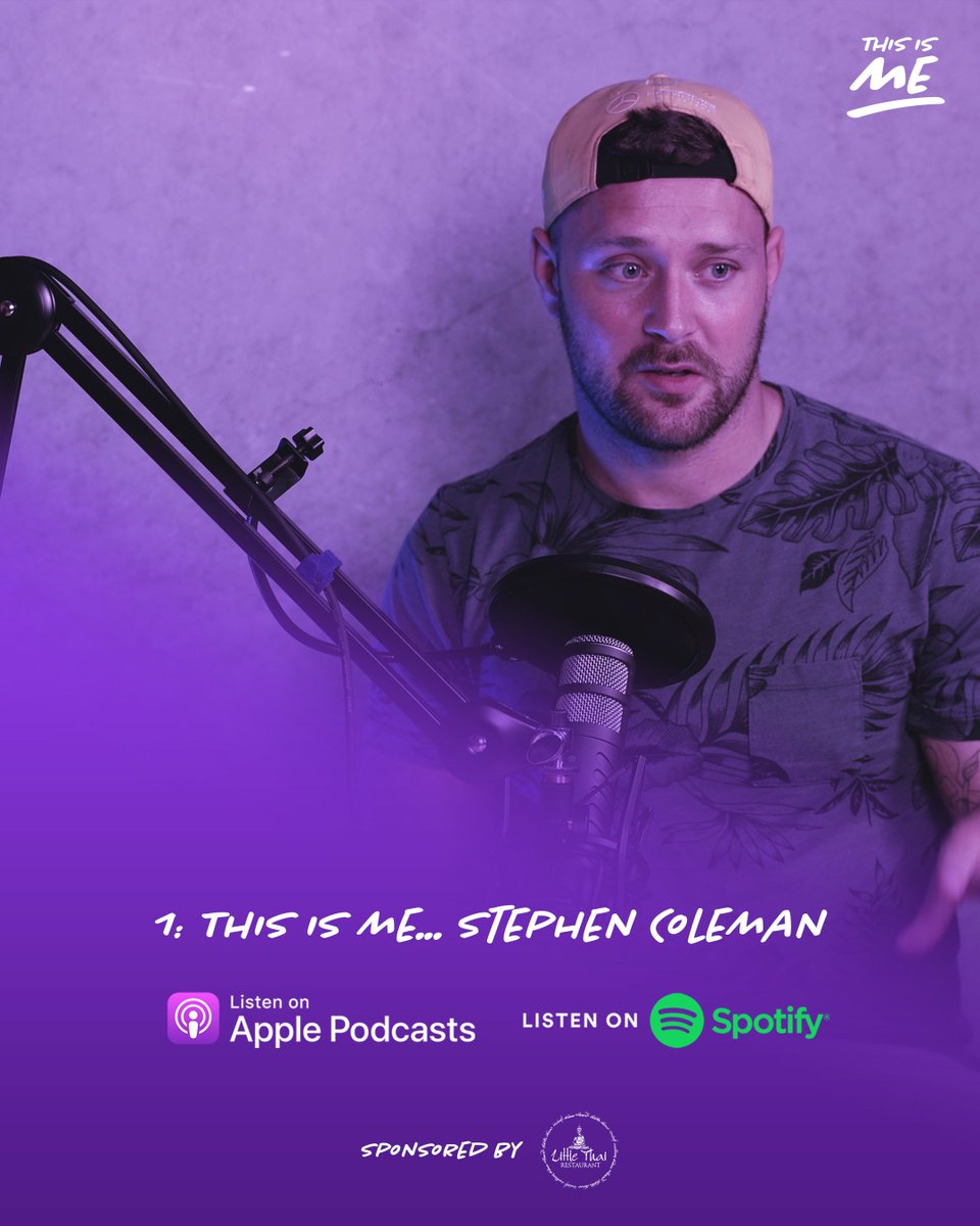 Episode 1 is out now!

Stephen has been living with anxiety for over 12 years and has received support to help him in coping with this.
Listen to hear more about his experiences and his reasons for setting up this podcast.

To listen or watch, visit linktr.ee/thisismepodcast