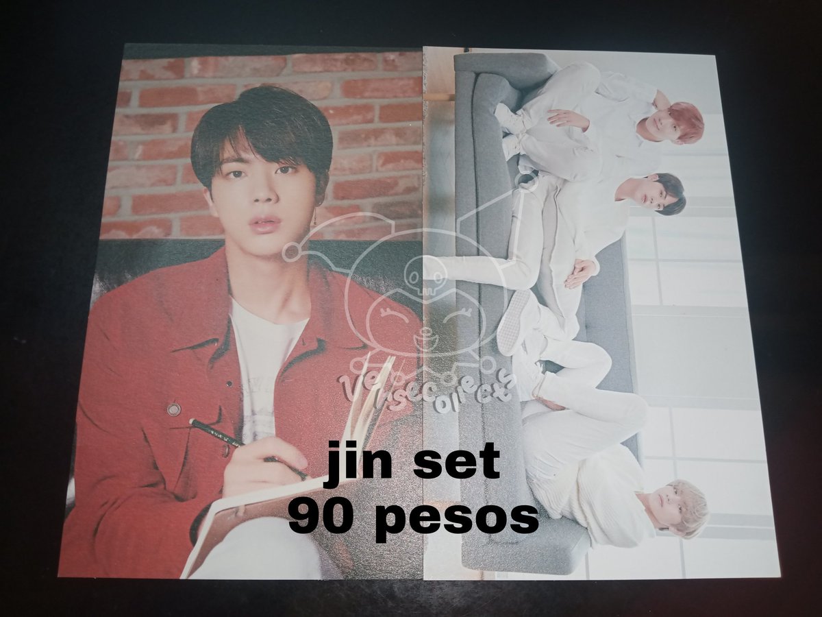 versecollects's tweet photo. ꒰ wts lfb ph #versesells ꒱
bts x mediheal 2017 photocard
— 90 pesos each set, 185 if will get both
— onhand
— payo / 3 days reservation
— read https://t.co/ok6z6AZBYJ byt!
# bts jin seokjin jhope hoseok v rm jungkook suga jimin pc https://t.co/OHF419zKvt
