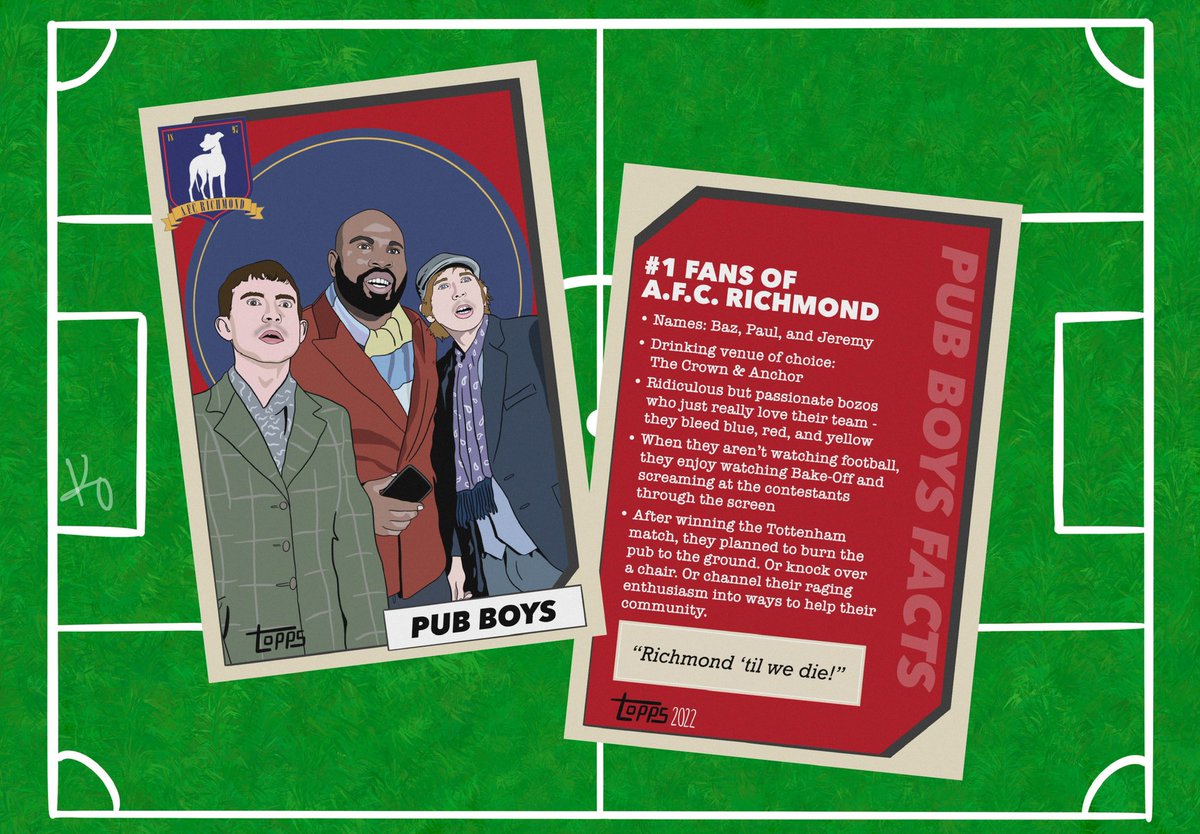 🧵 21. The locals are the heart of Richmond. Mae and the boys keep the Greyhound spirit alive, win or lose. Let’s go grab a pint at The Crown &amp; Anchor! 🍻 <a href="/AnnetteBadland1/">Annette Badland</a> <a href="/KGthaComedian/">Tier 5 KG</a> <a href="/adamcolborne1/">Adam Colborne</a> <a href="/bronson_webb/">Bronson Webb</a> ❤️ #TedLasso