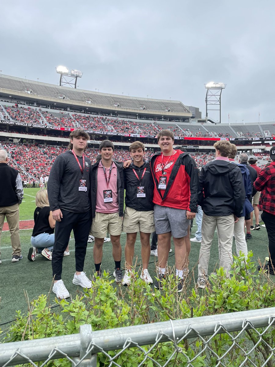 Another great weekend in Athens! Excited for the next chapter with the guys! <a href="/GeorgiaFootball/">Georgia Football</a> #godawgs