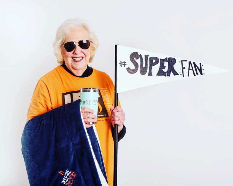 Superfan Lyra Pointer has been incredibly supportive since the inception of IFF. We’re honored that our vision resonated with her and so many others. We can’t wait to inspire others very soon!