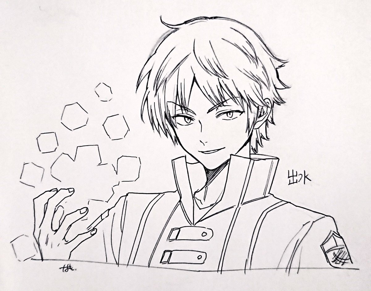 フォロワーさんの推し(かもしれない)を勝手に描いた 