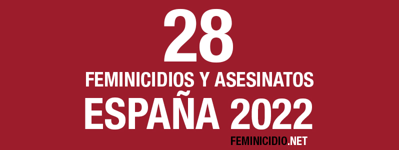 En lo que va de año, hemos registrado 28 feminicidios y otros asesinatos de mujeres en España. El último es el feminicidio de África, en Vilanova del Camí (Barcelona), por el que ha sido detenida su pareja, un hombre de 42 años. #Feminicidio #NiUnaMás feminicidio.net/listado-de-fem…