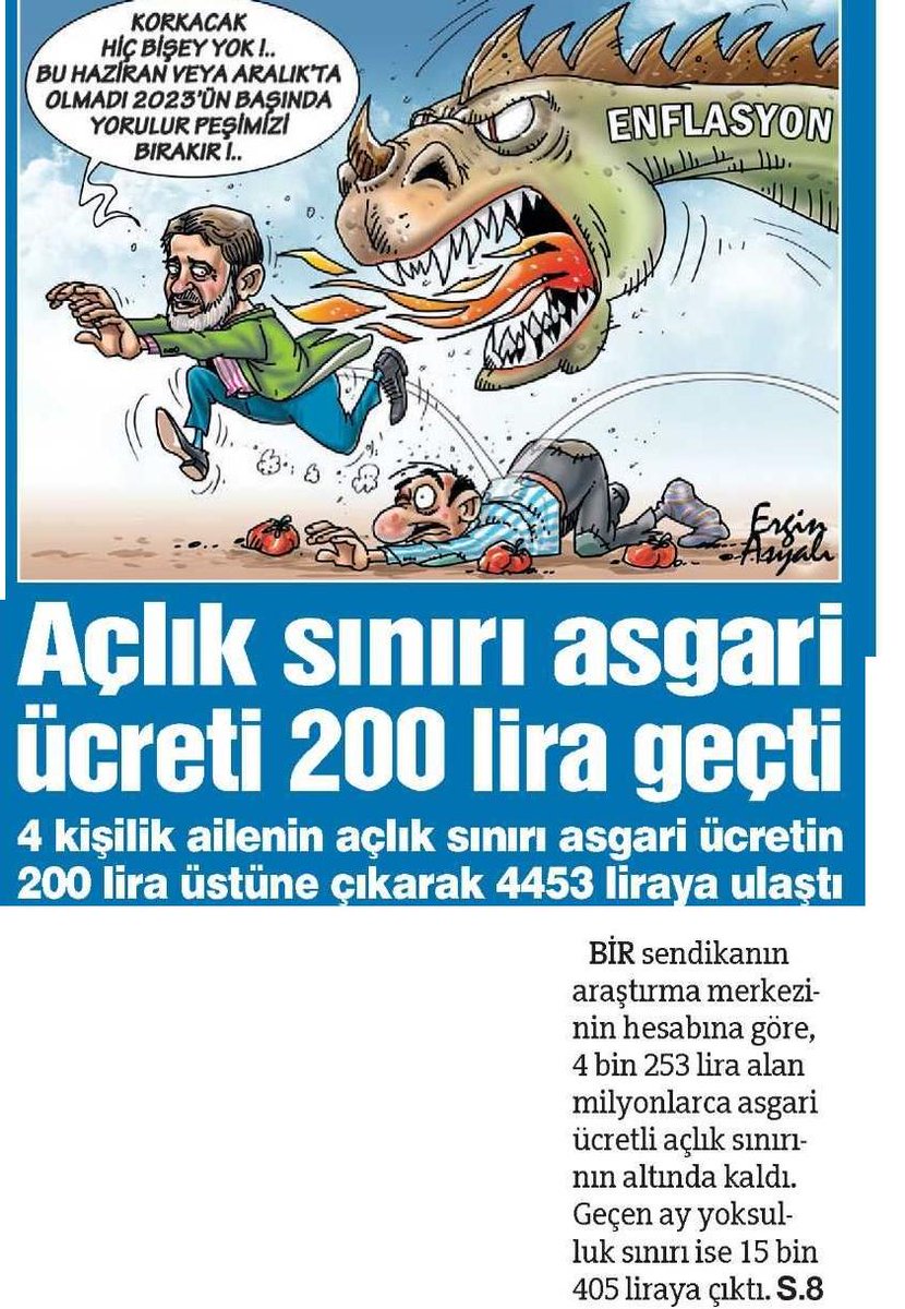 BirlesikMetal's tweet photo. Milyonlarca Asgari ücretli Açlık sınırının altında bir yaşama mahkum edildi.
@BMISARMER #BISAM https://t.co/1EPndjyroB