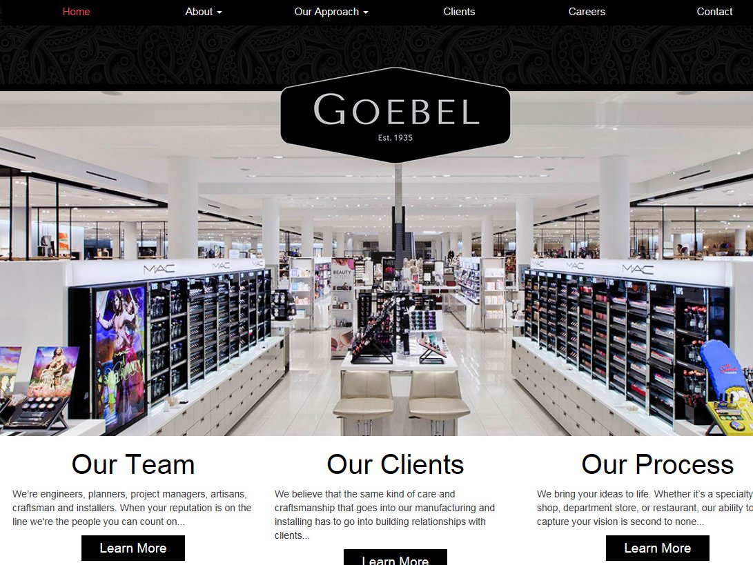 Located in Hutchinson, Minnesota's Manufacturing City, Goebel Fixture Company manufactures store fixtures (furniture) for some the the most upscale retailers in the world!  Check out the remarkable company here: goebelfc.com