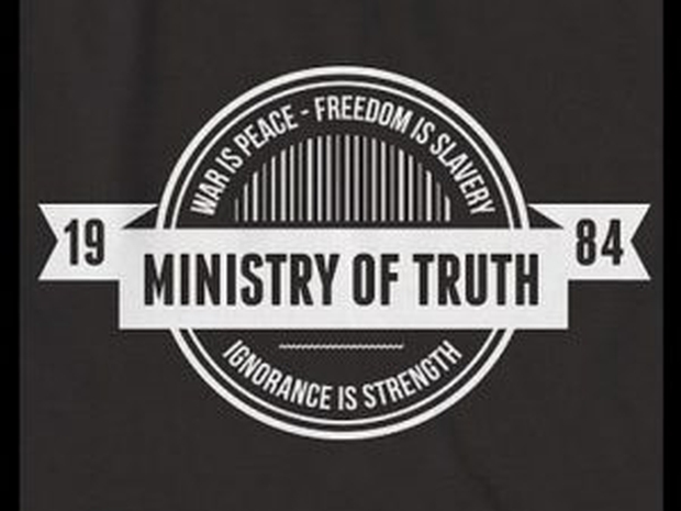 'If liberty means anything at all it means the right to tell people what they do not want to hear.' —George Orwell