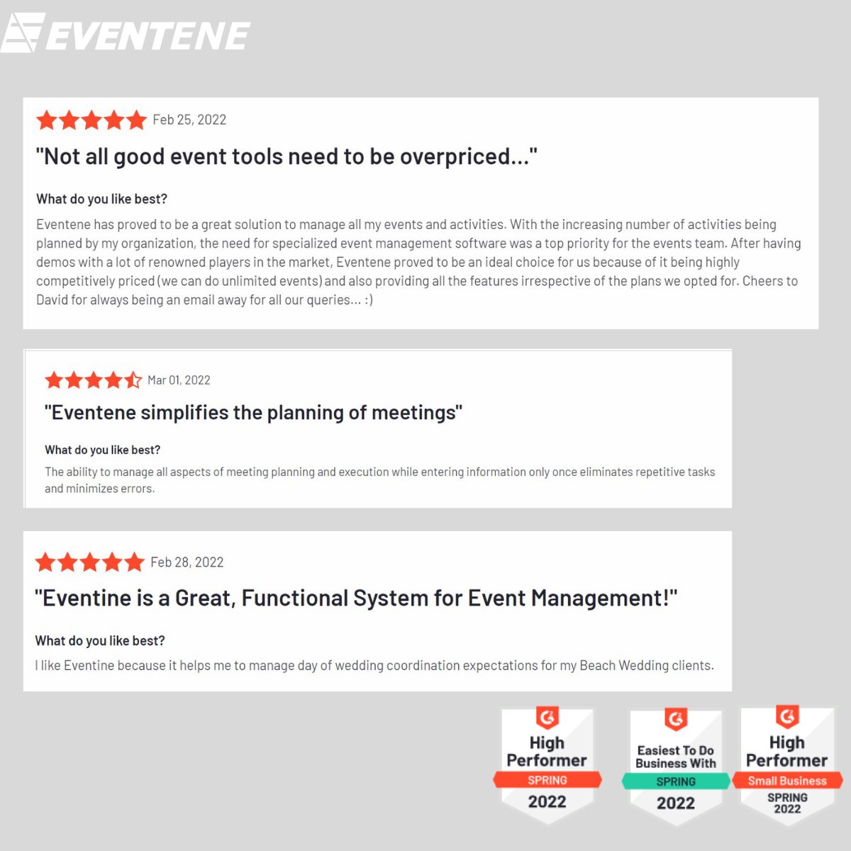 Eventene tweet media