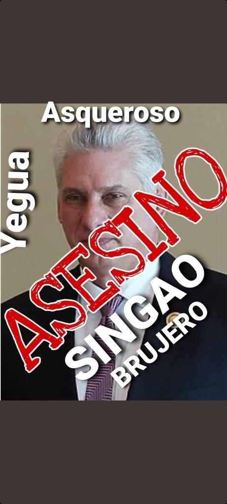 carlos_durades's tweet photo. @liscuestacuba Lo peor de todo ,q es la cuenta real de la #Machy ,por eso estamos como estamos 
#SOSCuba https://t.co/UuQDnsXwfm