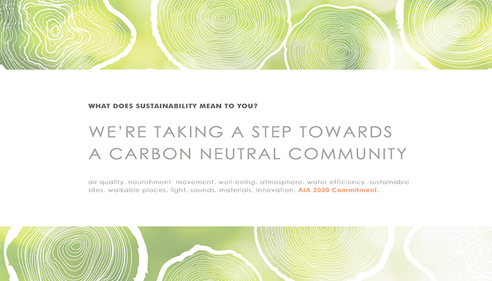 EUA's tweet photo. This week is Earth Week! We proudly commit to AIA 2030 and are proud to design sustainable environments. Learn more: https://t.co/FpJhSgwwuc https://t.co/E6EXkWIHN6