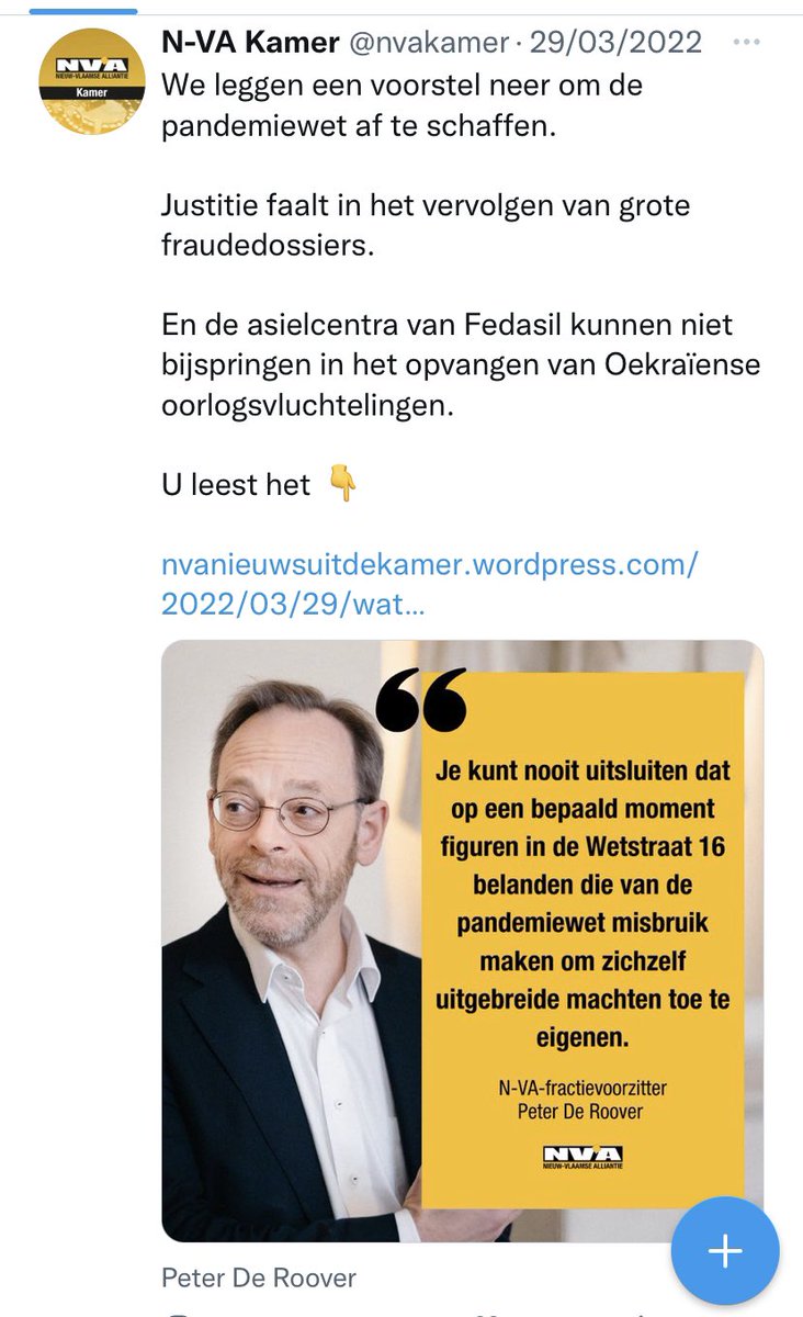 PeterDeRoover1's tweet photo. ‘Iemand al iets meer gehoord?’
Ja, iedereen die het wat wil volgen. 
Waarom mensen niet eerst wat opzoekingswerk verrichten vooraleer insinuerende tweets de wereld in te sturen, ik blijf het me afvragen. https://t.co/5eF5l8ZZhd