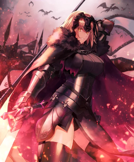 ジャンヌ・オルタ(再掲) #FGO 