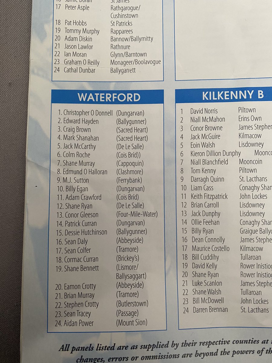 mjsutton2's tweet photo. @topdogmack @LiamCheasty1 @WaterfordGAA @WaterfordGAACG @IamClubDeise @JimPowerEcon https://t.co/9BnCHe3HqT