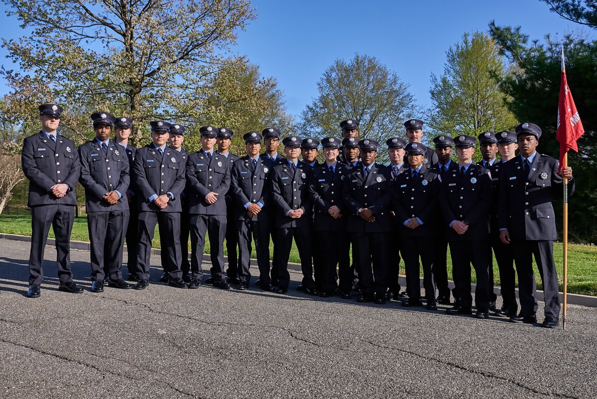 AlexandriaVAFD's tweet photo. ICYMI: AFD officially graduated 23 new firefighter/EMTs on April 15. After more than 7 months in the training academy, we welcomed the new probationary firefighters to their new fire department family. #onwardAFD https://t.co/FboNTAP0Ws https://t.co/iBtZC0oJqK