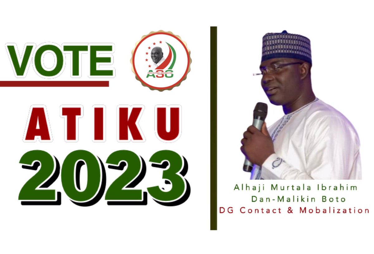 PandumAshiru's tweet photo. THE ONLY OPTION LEFT FOR JOBLESS GRADUATES IS TO JOIN @atiku SUPPORT ORGANISATION AND BRING CHANGE!
#Aso2AsoRock #AtikuOccupyNigeria https://t.co/HBEZ4UQ5PJ