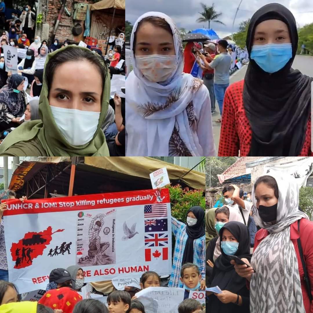 QueenEl62668306's tweet photo. Afghanistan is Not Safe for Hazara minorities Dear world 8000  Refugees stuck in Limbo Indonesia for more then 10 years do something #UNHCR
#RescueAfgRefugees_Indonesia https://t.co/hzySgvXnz8