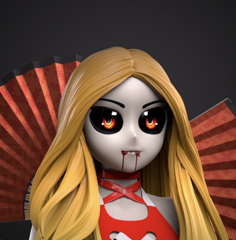 sibeleth's tweet photo. She kinda looks like me so I bought this @shinsekaicorp 🦇🖤 https://t.co/pTTlY8MQDf